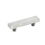 Schaub
211060_TW
Symphony Fused Glass Rectangular Pull 3 in. CtC Translucent White w/ Conical Stem