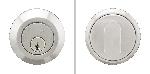 INOX RD110-FR Single Cylinder Round Solid Cast Escutcheon UL Fire Rated